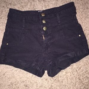 High waisted shorts
